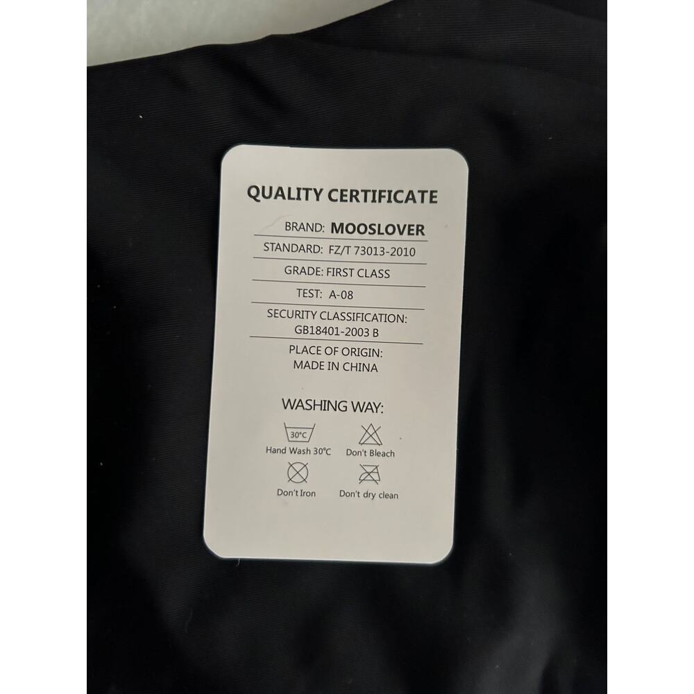 NWT MOOSLOVER Black 1 Shoulder High Waisted 2 Piece Bikini Tie High Cut *Medium - Picture 10 of 10